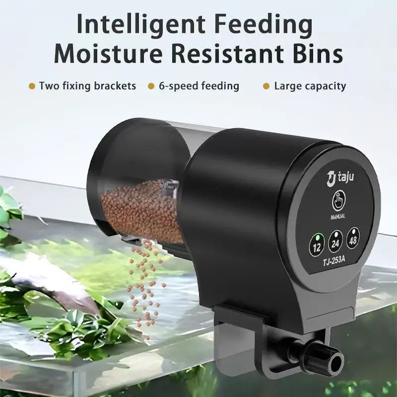 Aquarium Fish Food - وحدة تغذية خزان الأسماك، وحدة تغذية
