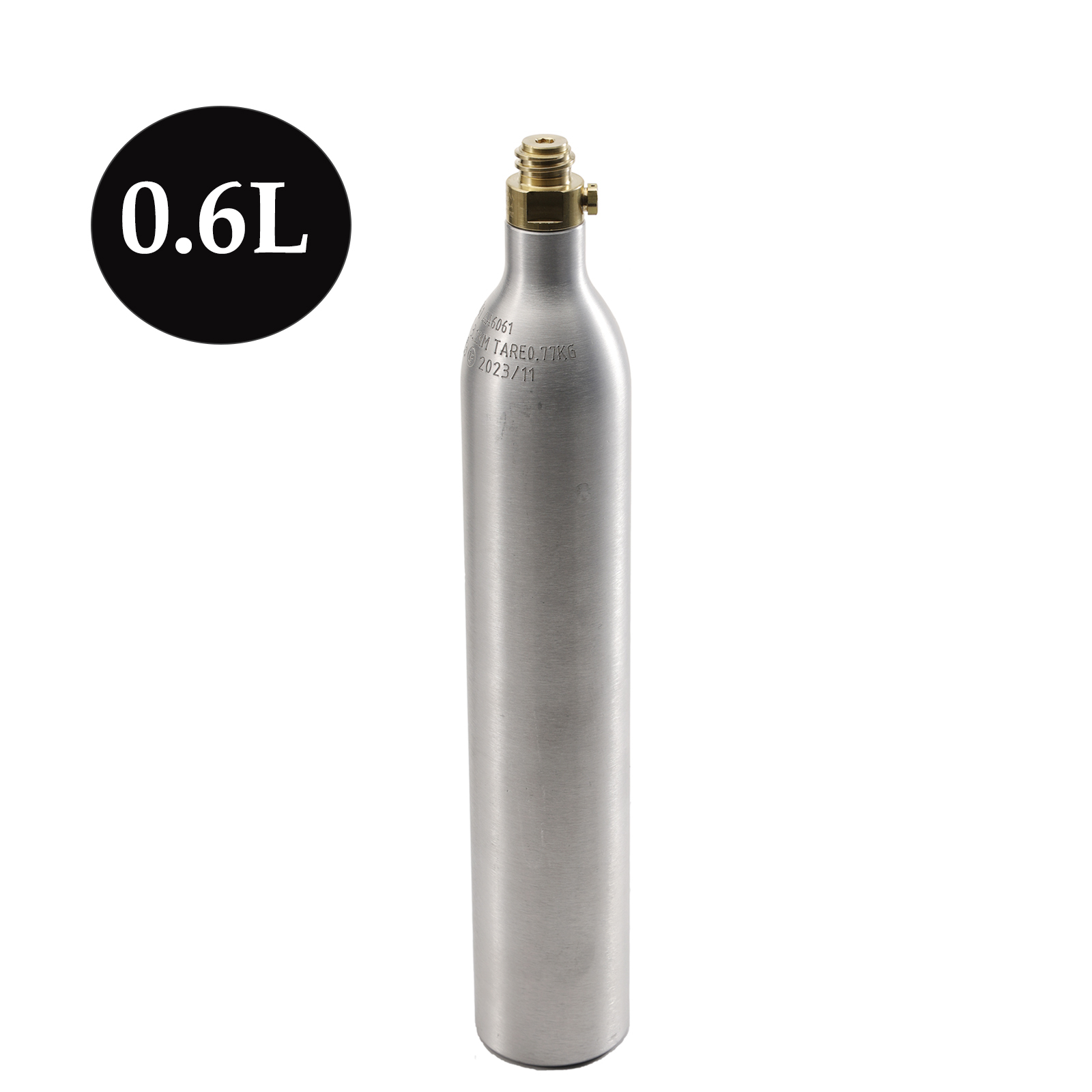 Aquarium Fish Shark - 0.6L 0.64 كجم اسطوانة غاز Co2