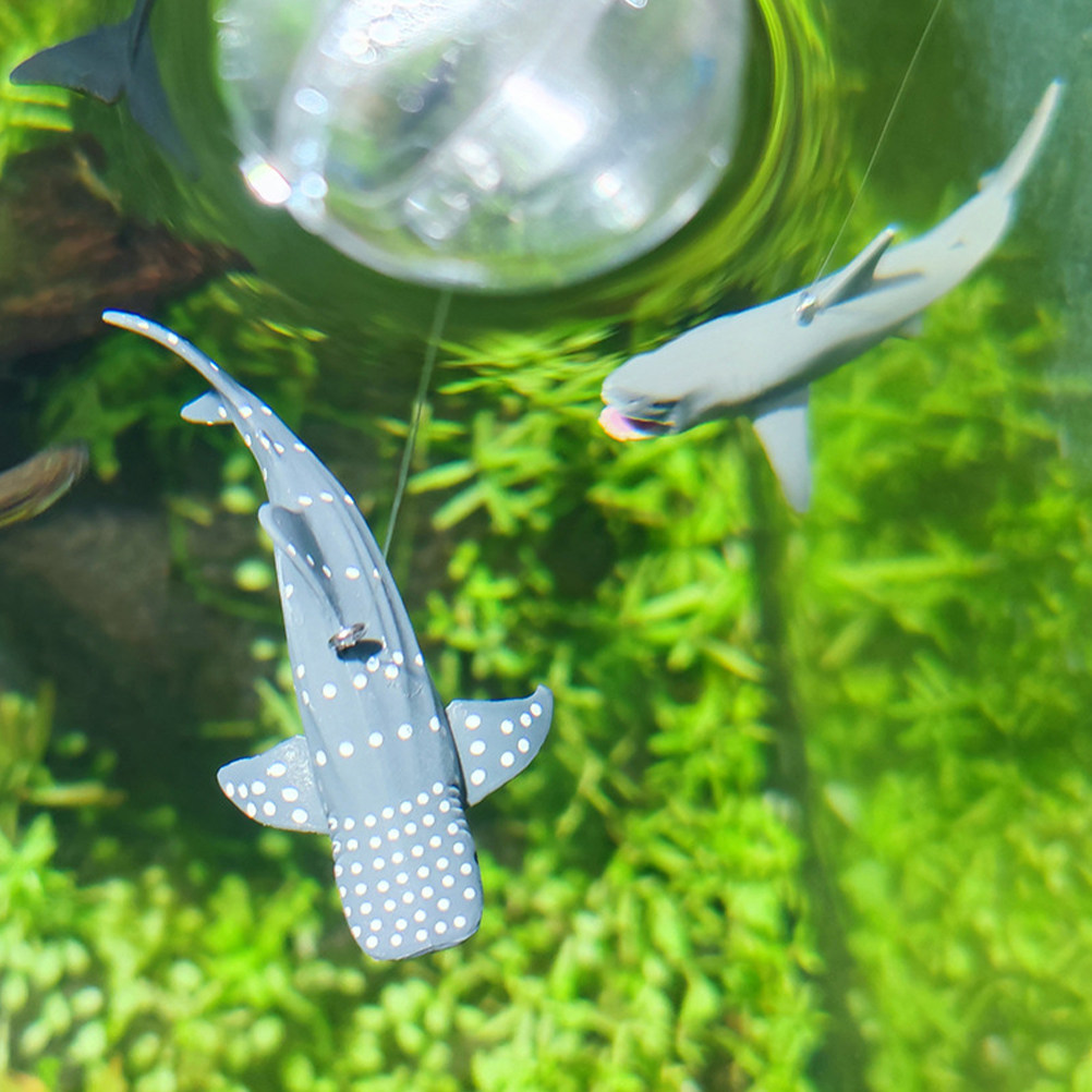 Aquarium Fish Shark - 3 قطع من زينة أسماك القرش