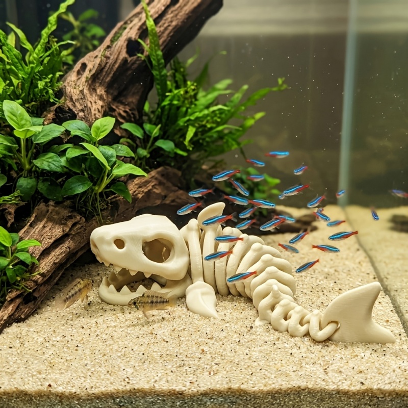 Aquarium Fish Shark - قطعة واحدة 17 سم زينة حوض