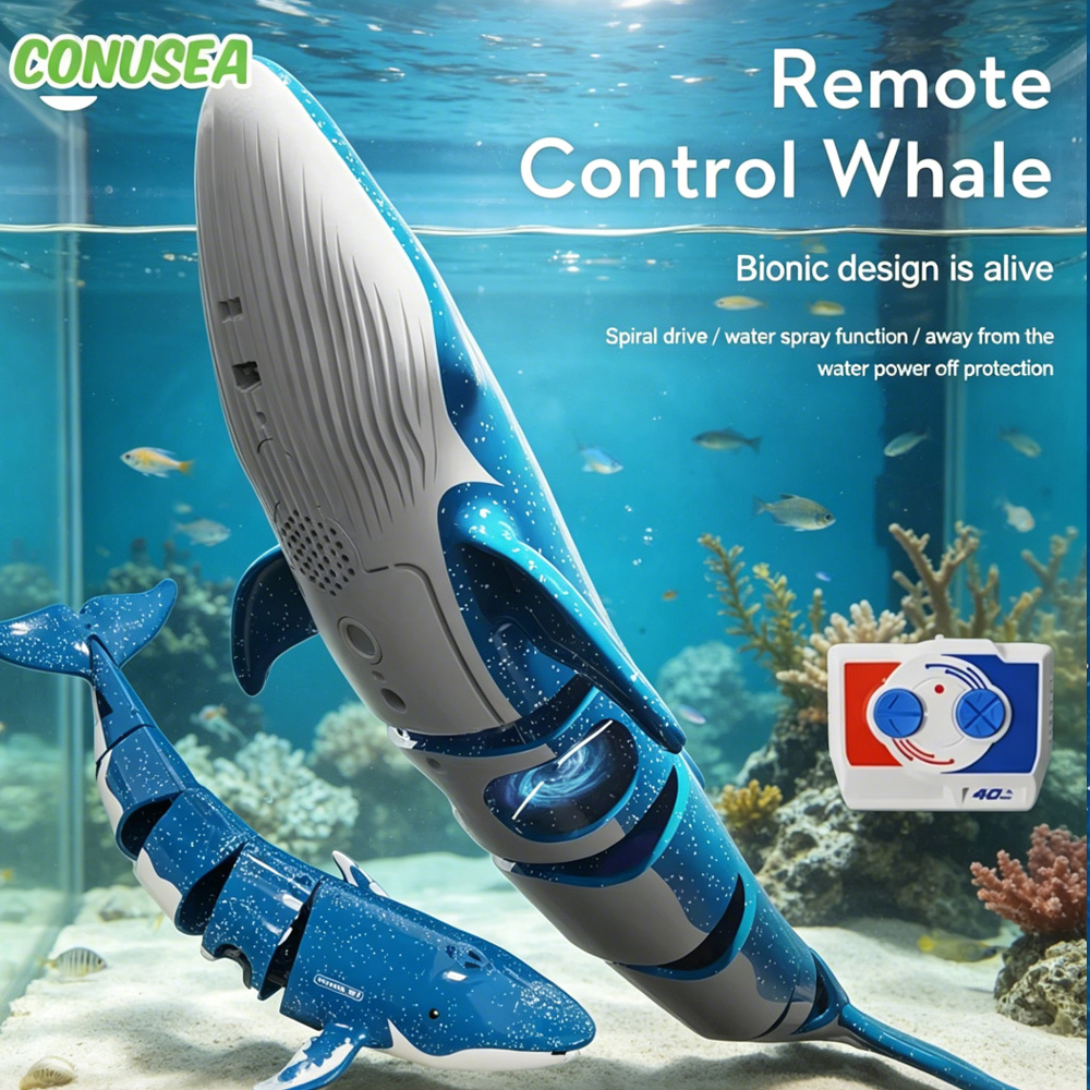 Aquarium Fish Shark - غواصة تحكم عن بعد على شكل