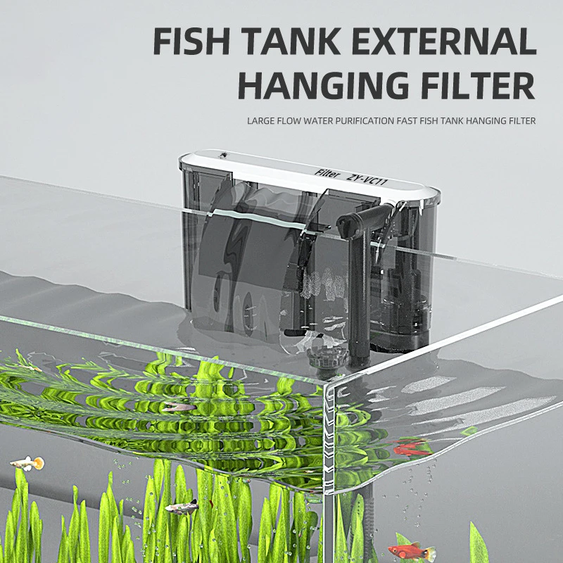 Aquarium Fish Waste Collector - 110 فولت 220 فولت فلتر حوض