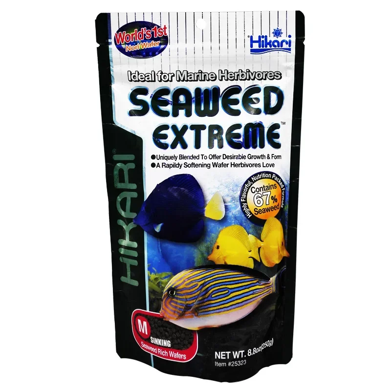 هيكاري البحرية المياه المالحة  - مراجعة Aquarium Fish Food وسعره