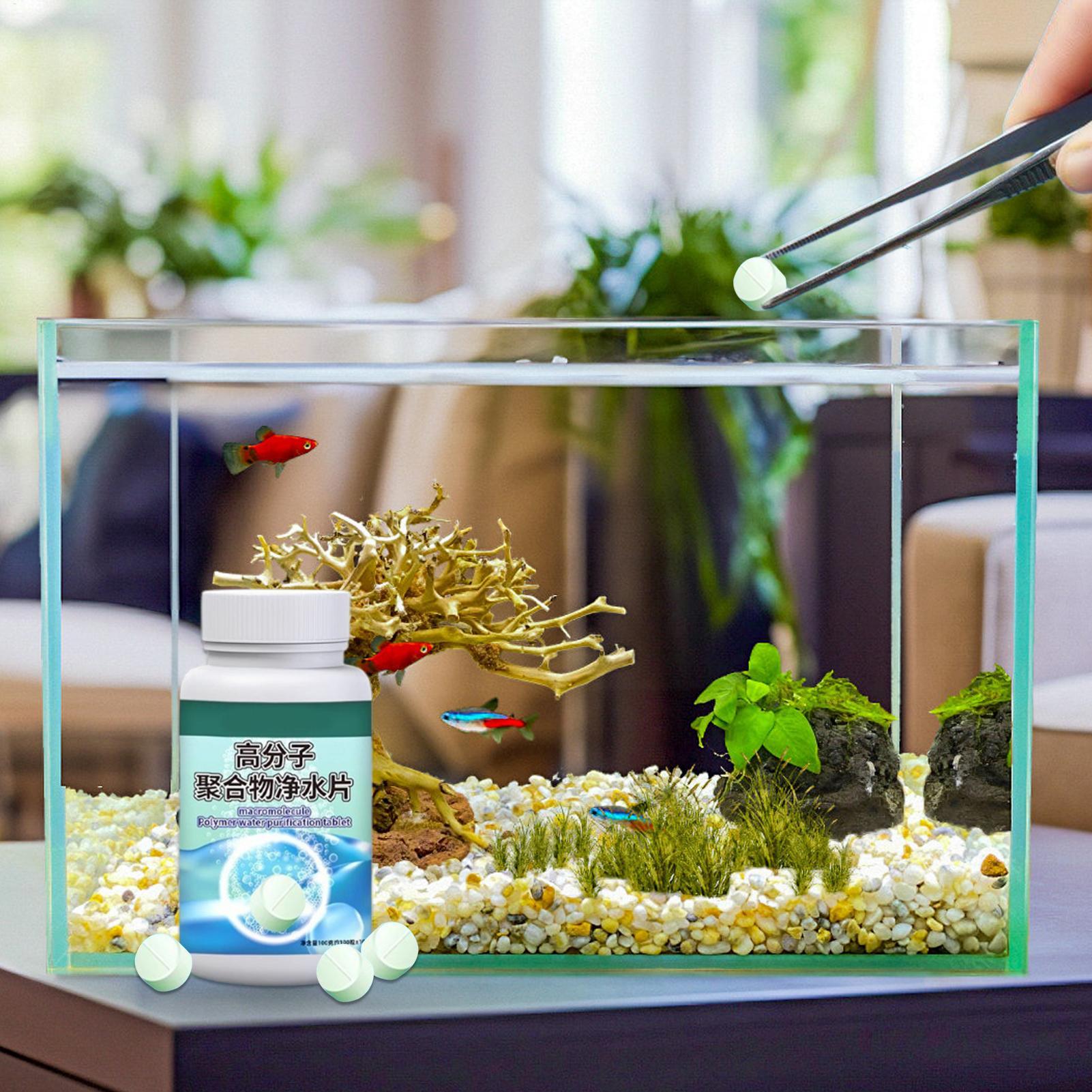 أقراص تنظيف المياه وإزالة الطح - مراجعة Aquarium Fish Tank Cleaner وسعره