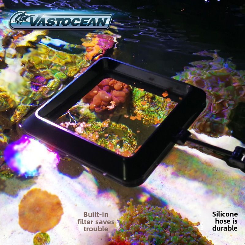 VASTOCEAN حلقة تغذية مغناطيسية - مراجعة Aquarium Fish Food وسعره
