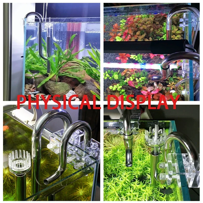 أنبوب فلتر حوض السمك لإزالة ال - مراجعة Aquarium Fish Tank Cleaner وسعره