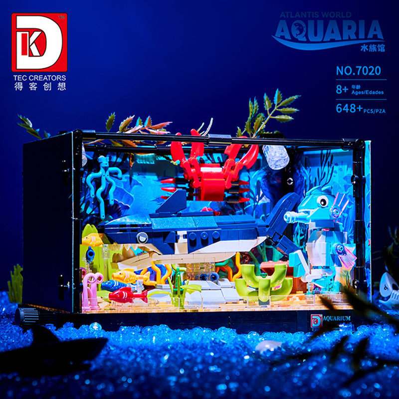 648 قطعة نظام القرش البيئي خزا - مراجعة Aquarium Fish Shark وسعره