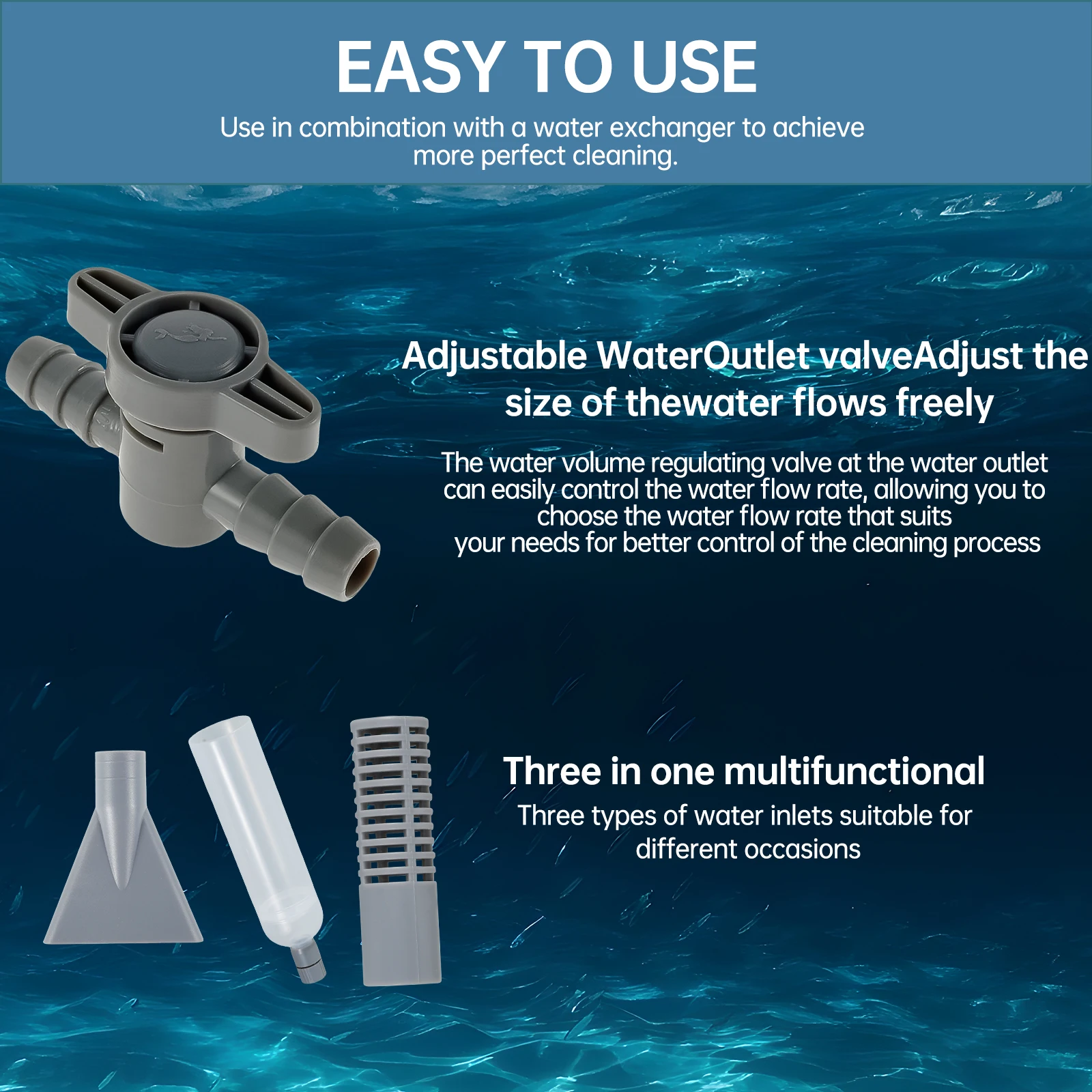 مكنسة كهربائية بحوض استحمام سا - مراجعة Aquarium Fish Tank Cleaner وسعره