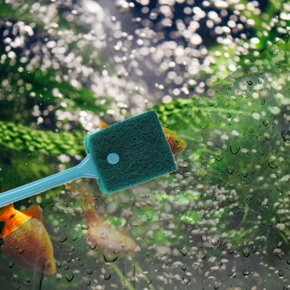 منظف إسفنجي مزدوج الجوانب لحوض - مراجعة Aquarium Fish Tank Cleaner وسعره