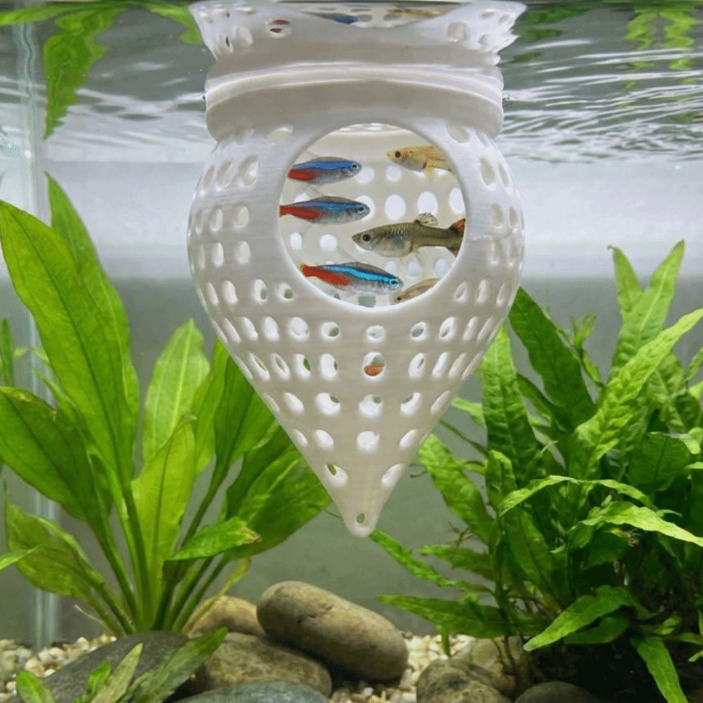 أرجوحة عائمة ثلاثية الأبعاد لل - مراجعة Aquarium Fish Food وسعره
