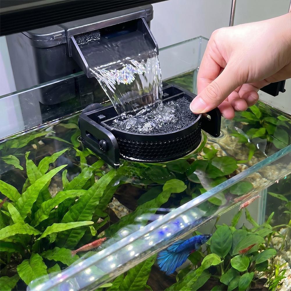    حاجز فلتر حوض السمك الممتا - مراجعة Aquarium Fish Waste Collector وسعره