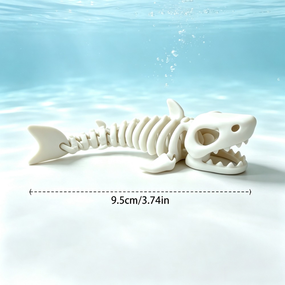 هيكل سمكة القرش للزينة في حوض  - مراجعة Aquarium Fish Shark وسعره