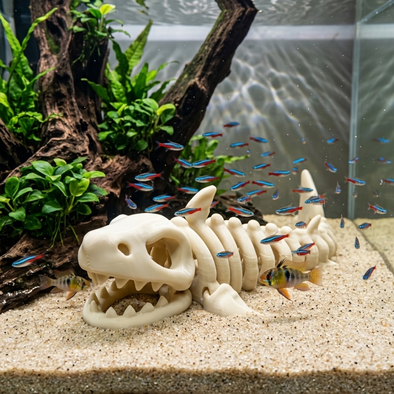 قطعة واحدة، 17 سم، زينة حوض أس - مراجعة Aquarium Fish Shark وسعره
