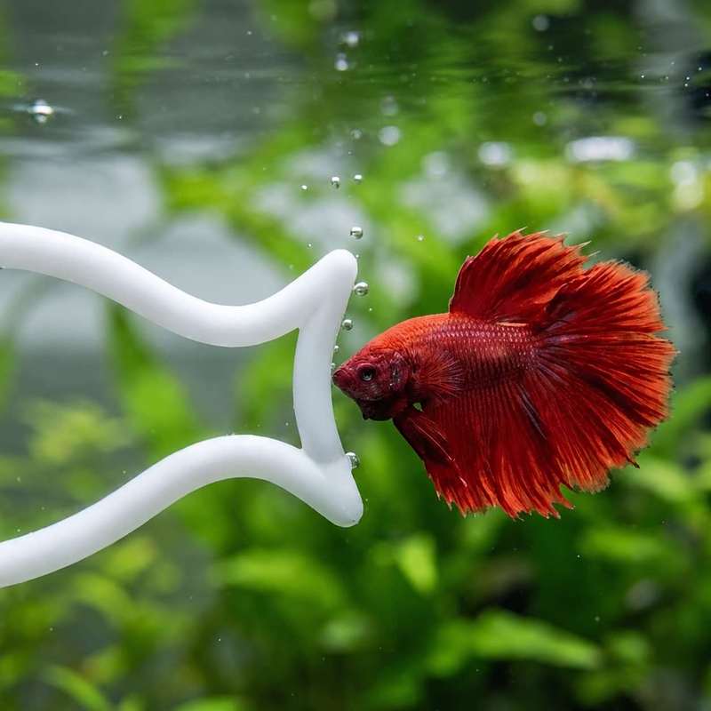 حلقة تغذية عائمة على شكل سمكة  - مراجعة Aquarium Fish Food وسعره