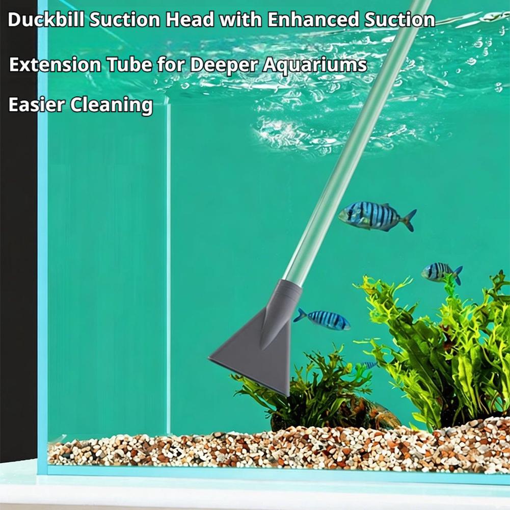 مضخة يدوية لتغيير مياه حوض الس - مراجعة Aquarium Fish Waste Collector وسعره