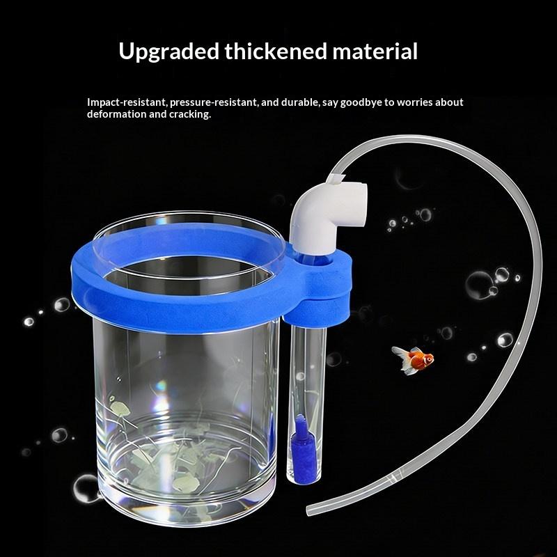 صندوق تربية أسماك شفاف من الأك - مراجعة Aquarium Fish Waste Collector وسعره