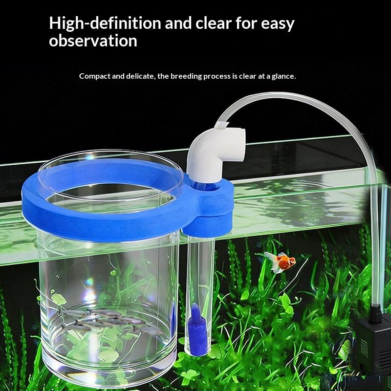 صندوق تربية أسماك شفاف من الأك - مراجعة Aquarium Fish Waste Collector وسعره
