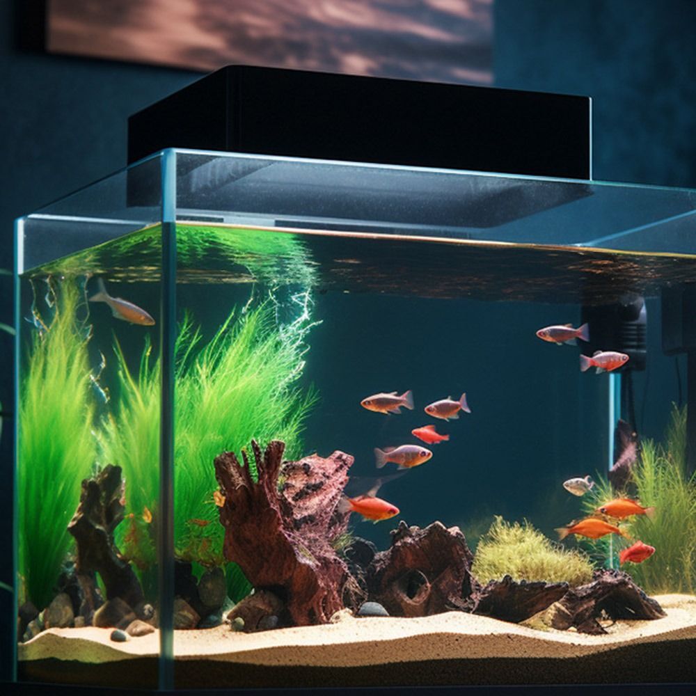 غطاء حوض أسماك مغناطيسي متين س - مراجعة Aquarium Fish Jumping وسعره