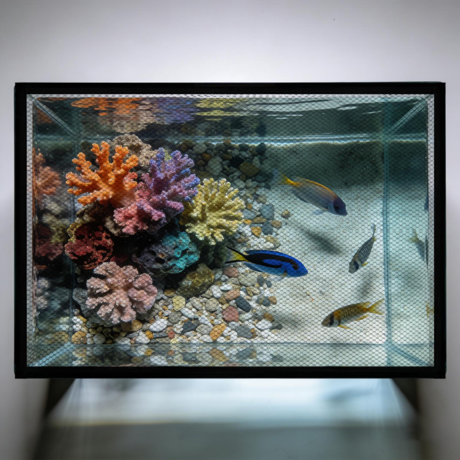 غطاء شبكي مغناطيسي متين مضاد ل - مراجعة Aquarium Fish Jumping وسعره