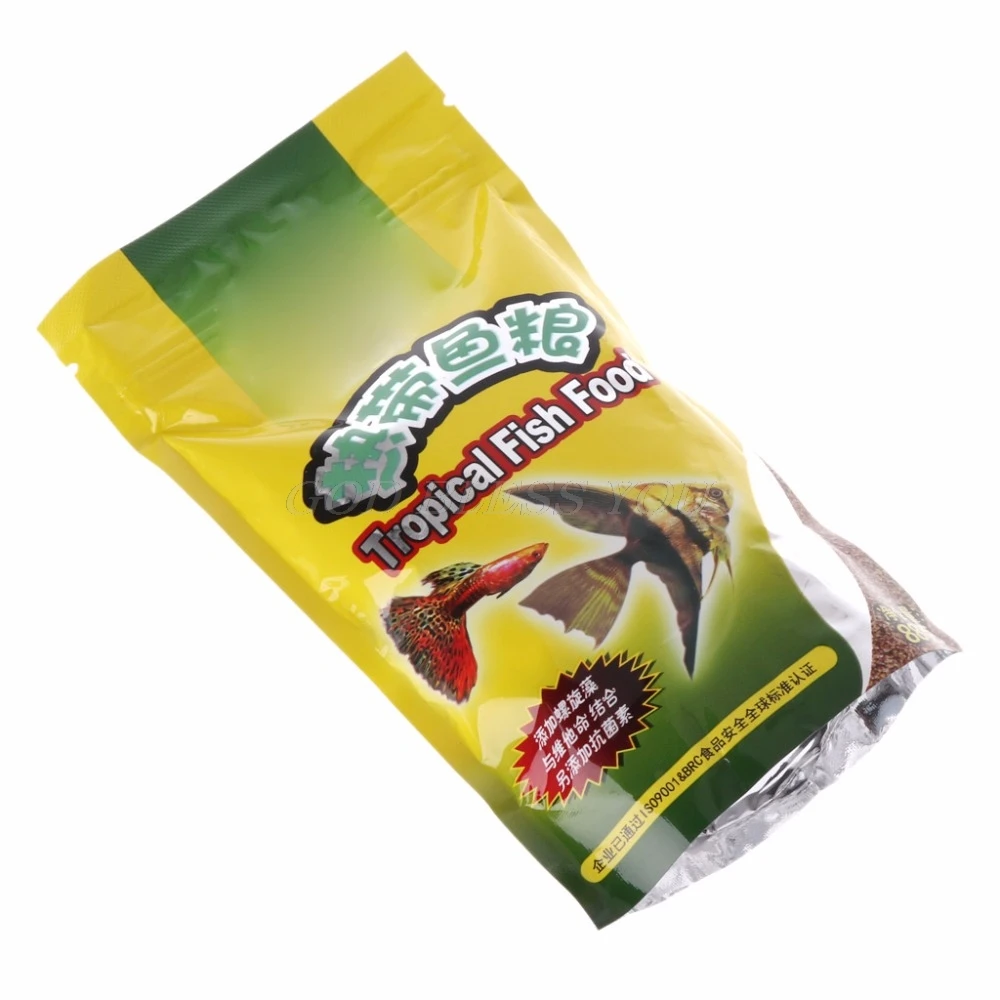 حوض السمك خزان الأسماك الاستوا - مراجعة Aquarium Fish Food وسعره
