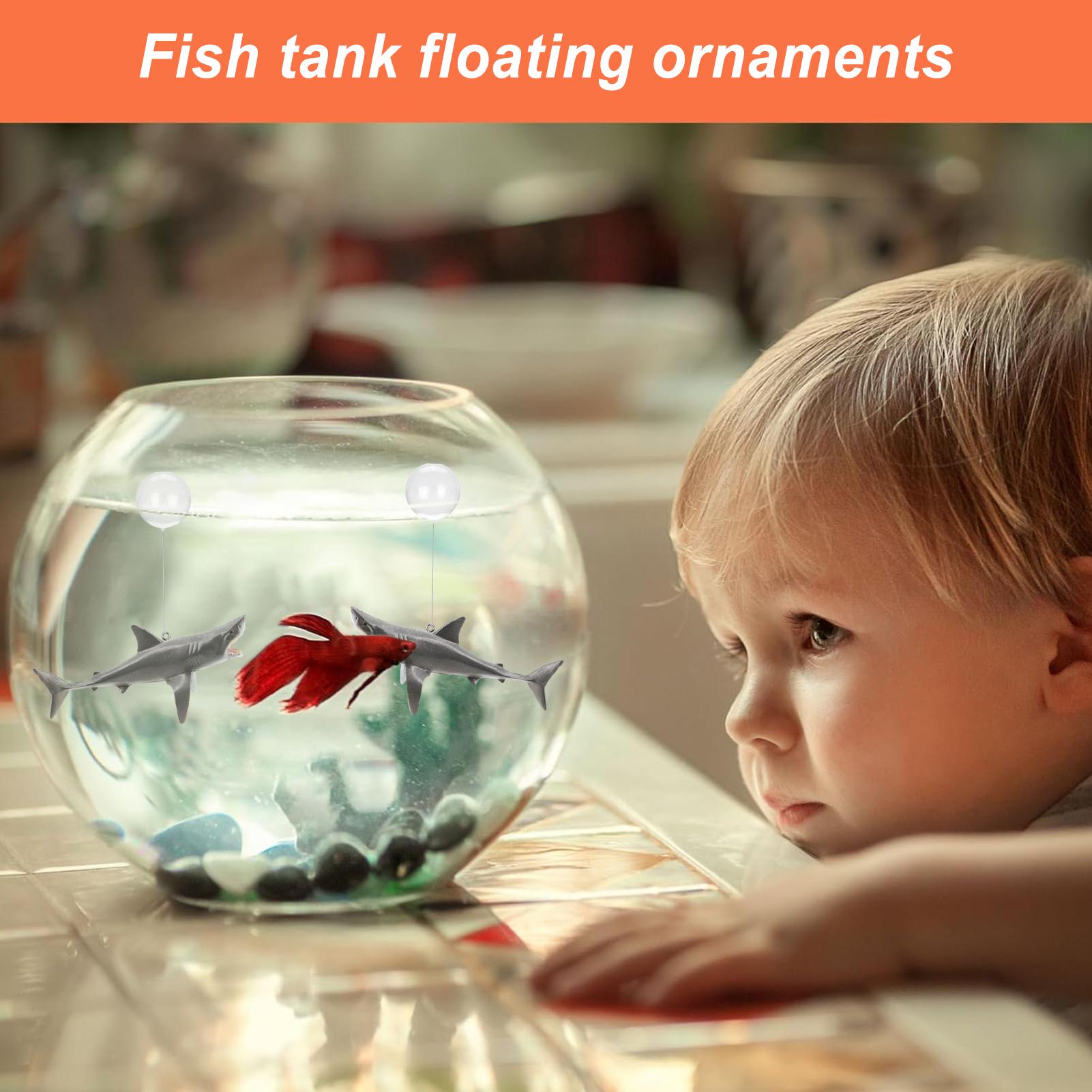 ديكور المناظر الطبيعية لحوض سم - مراجعة Aquarium Fish Shark وسعره