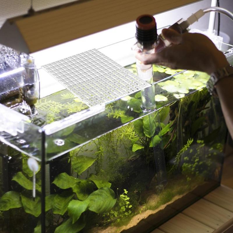 غطاء علوي متعدد الوظائف لحوض ا - مراجعة Aquarium Fish Jumping وسعره