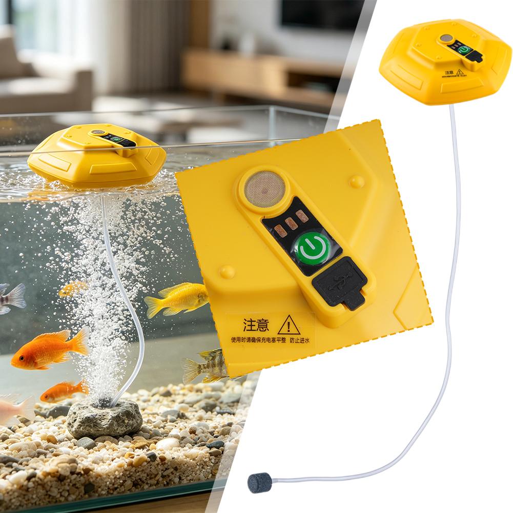 مضخة أكسجين محمولة لأحواض الأس - مراجعة Aquarium Fish Escape وسعره
