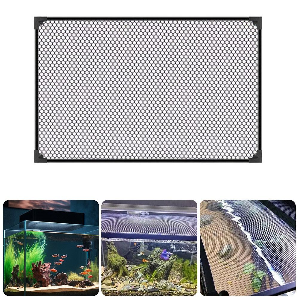 غطاء حوض السمك المغناطيسي المت - مراجعة Aquarium Fish Jumping وسعره