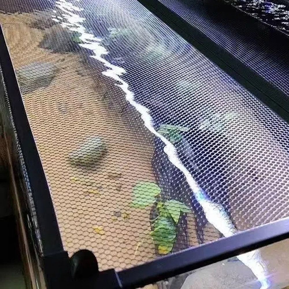 غطاء حوض السمك المغناطيسي المت - مراجعة Aquarium Fish Jumping وسعره