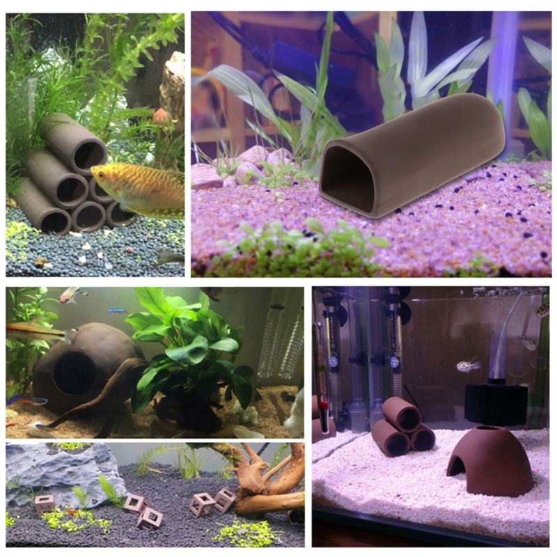 حوض السمك الديكور روك كهف السي - مراجعة Aquarium Fish Cave وسعره
