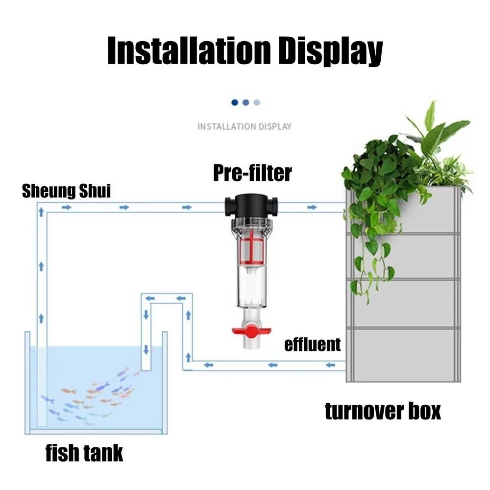 فاصل فضلات الأسماك للأحواض الم - مراجعة Aquarium Fish Waste Collector وسعره