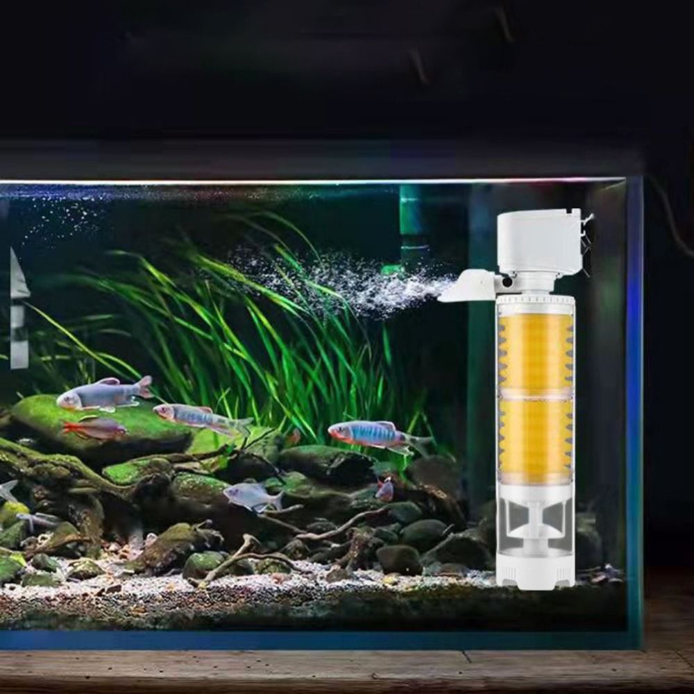 فلتر حوض السمك الصامت المدمج،  - مراجعة Aquarium Fish Waste Collector وسعره