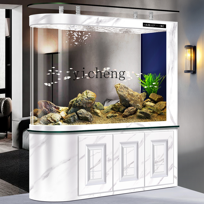 حوض سمك منزلي كبير الحجم مع حا - مراجعة Xl Aquarium Fish وسعره