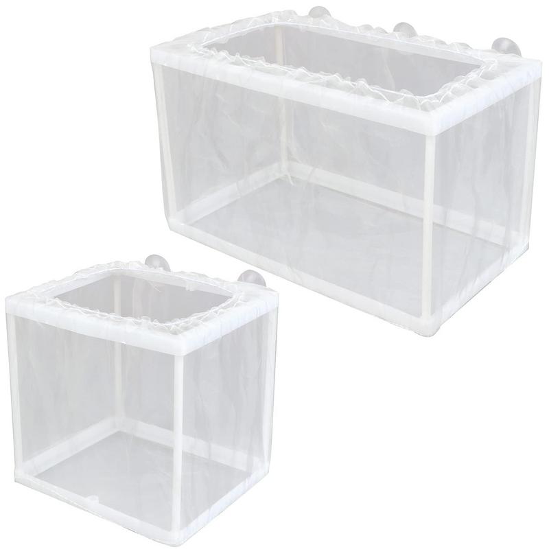 صندوق تربية الأسماك مع شفط، تف - مراجعة Aquarium Fish Trap وسعره
