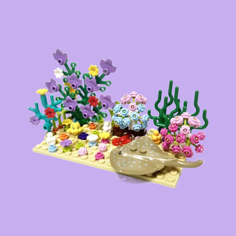مجموعة مكعبات بناء مدينة MOC:  - مراجعة Aquarium Fish Shark وسعره