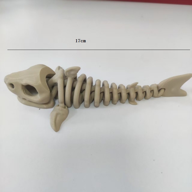 هيكل سمكة القرش بطول 17 سم لتز - مراجعة Aquarium Fish Shark وسعره