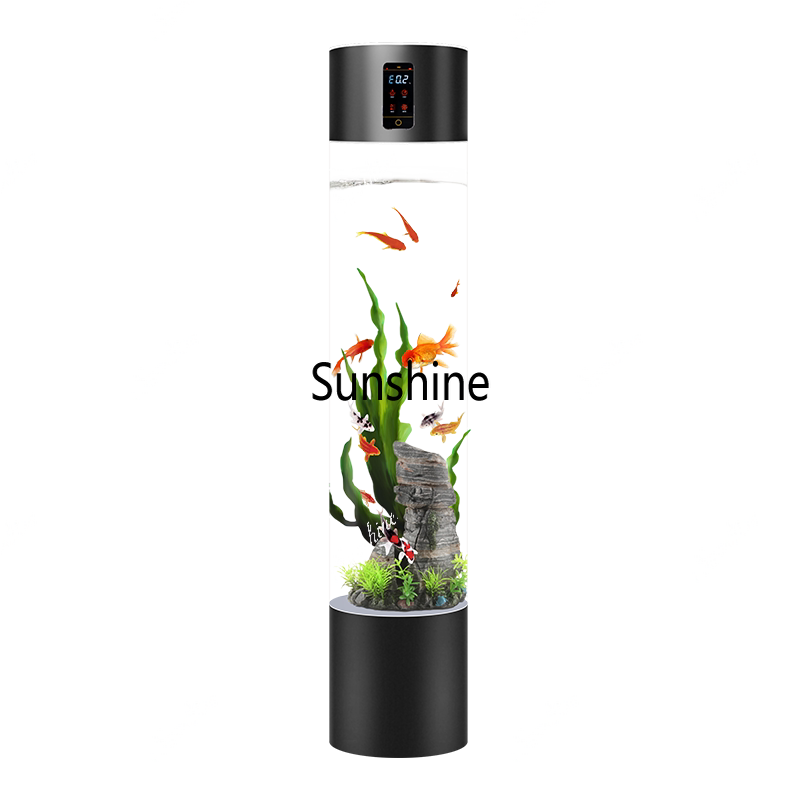 حوض أسماك ذكي بدون ماء مع تحكم - مراجعة Aquarium Fishland وسعره