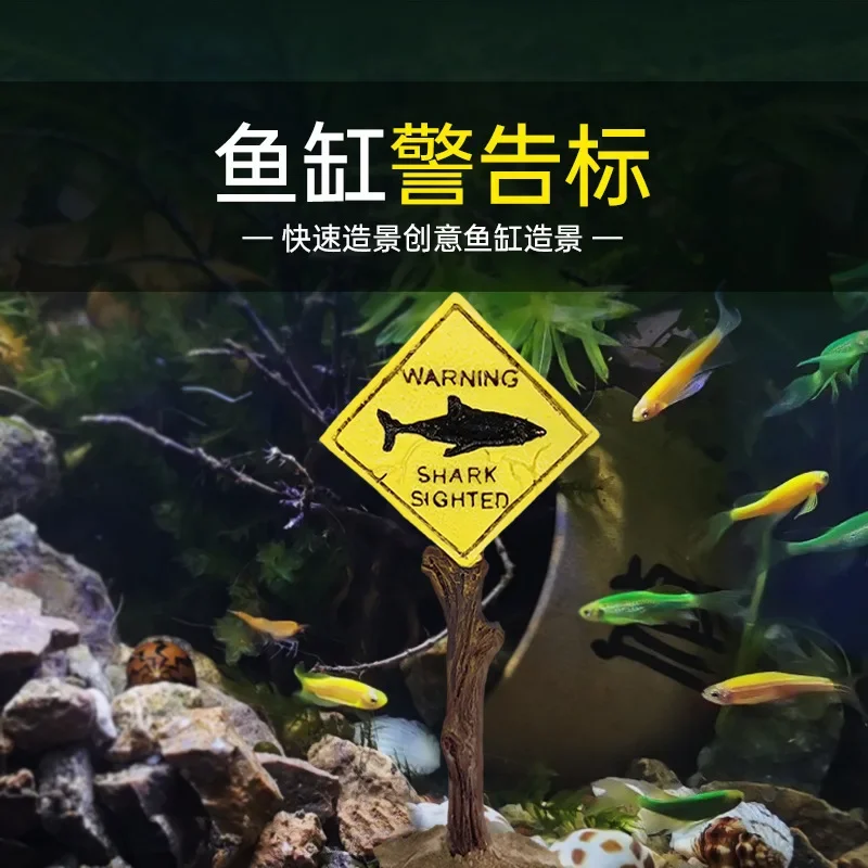 الراتنج حوض السمك الحلي الزخرف - مراجعة Aquarium Fish Shark وسعره